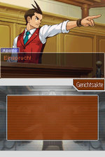 Apollo Justice: Ace Attorney - DS/DSi Screen