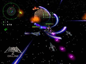 Armada 2: Exodus - PS2 Screen