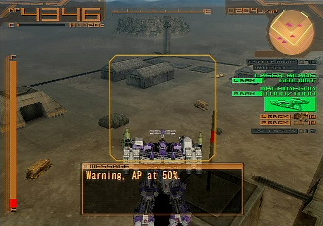 Armored Core: Nexus - PS2 Screen