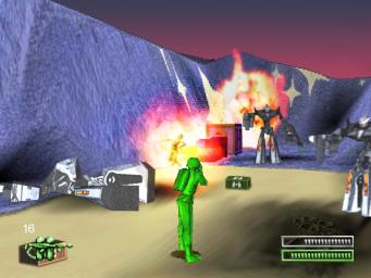 Army Men: Sarge's Heroes 2 - PS2 Screen