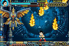 Astro Boy: Omega Factor - GBA Screen