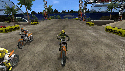 ATV Offroad Fury Pro - PSP Screen