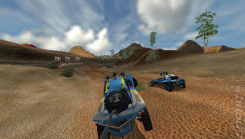 ATV Offroad Fury Pro - PSP Screen