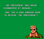 Bad Dudes - NES Screen