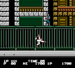 Bad Dudes - NES Screen