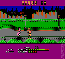 Bad Street Brawler - NES Screen