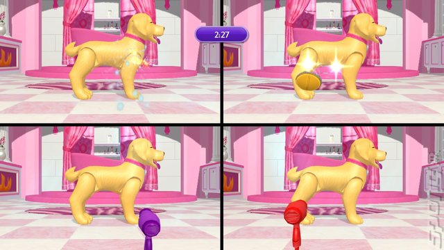 Barbie: Dreamhouse Party - Wii Screen