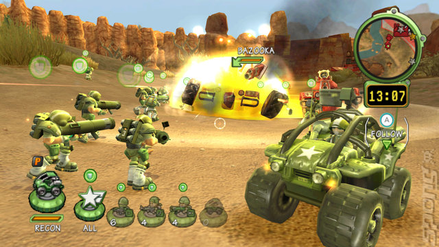 Battalion Wars 2 - Wii Screen