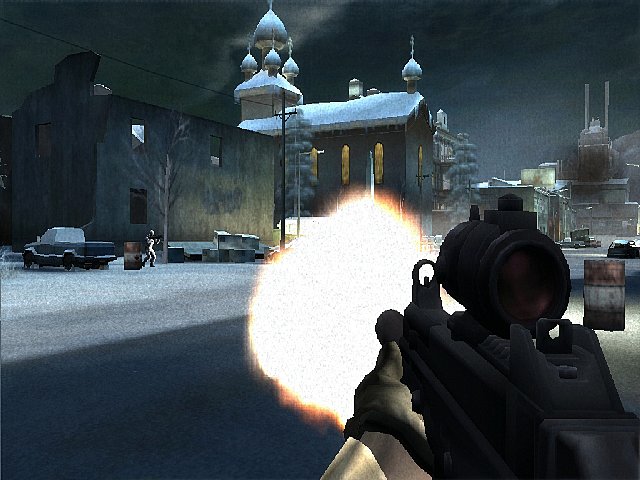 Battlefield 2: Modern Combat - PS2 Screen