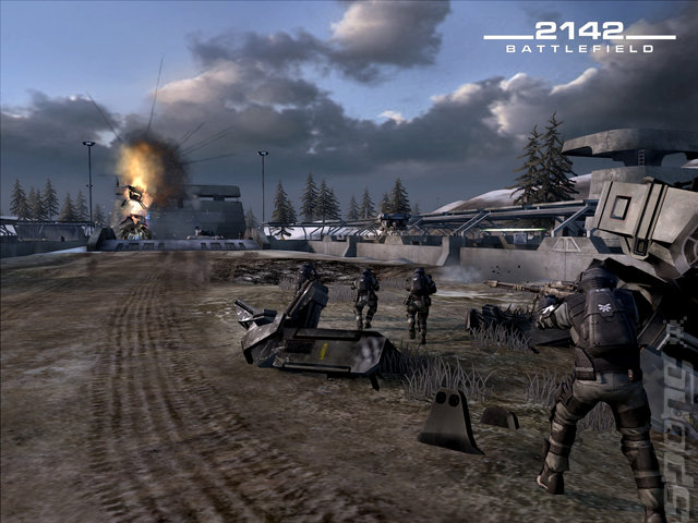 Battlefield 2142 - PC Screen