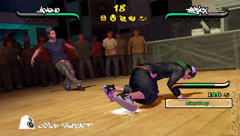 B-Boy - PSP Screen