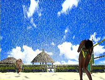 Beach Spikers: Virtua Beach Volleyball - GameCube Screen