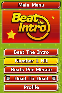 Beat The Intro - DS/DSi Screen