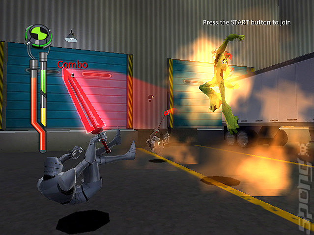 Ben 10: Alien Force - PS2 Screen