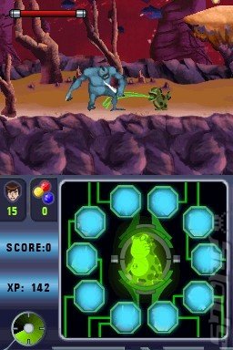Ben 10 Alien Force: Vilgax Attacks - DS/DSi Screen
