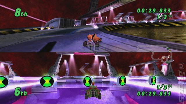 Ben 10 Galactic Racing - PS3 Screen