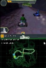 Ben 10 Galactic Racing - DS/DSi Screen