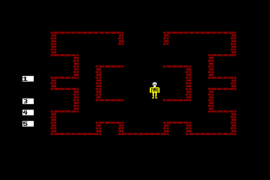 Beyond Castle Wolfenstein - C64 Screen