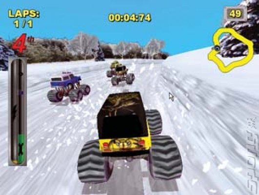 Big Foot: Collision Course - Wii Screen