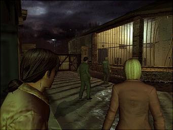 Resident Evil Outbreak File #2 - PS2 Screen
