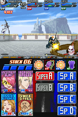 Bleach: Dark Souls - DS/DSi Screen