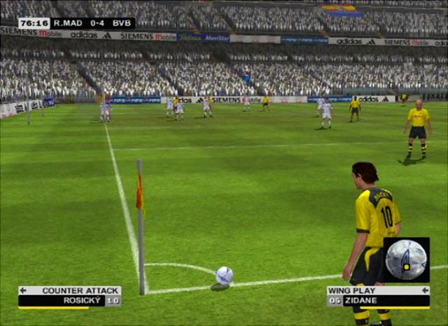 Borussia Dortmund Club Football 2005 - PC Screen