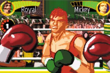 Boxing Fever - GBA Screen