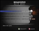 Breakdown - Xbox Screen