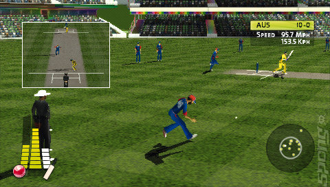 Brian Lara 2007 Pressure Play - PSP Screen