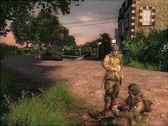 Brothers in Arms: Road to Hill 30 - PS2 Screen