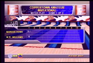 Brunswick Circuit Pro Bowling 2 - PlayStation Screen