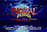 Brutal Above The Claw - Sega 32-X Screen