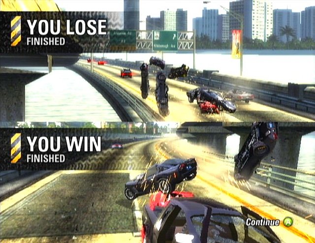 Burnout Revenge - Xbox Screen