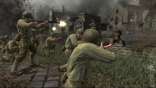 Call of Duty 3 - Xbox 360 Screen