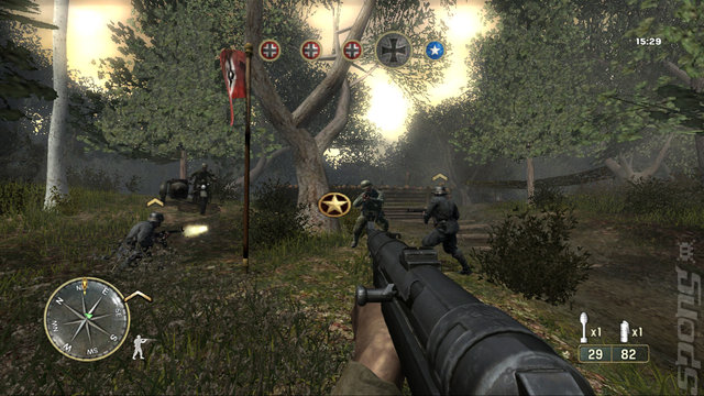 Call of Duty 3 - Xbox Screen