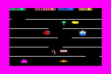 Candy Bandit - C64 Screen