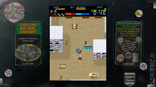 Capcom Arcade Cabinet - PS3 Screen