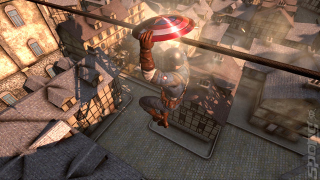 Captain America: Super Soldier - Wii Screen