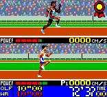 Carl Lewis Athletics 2000 - Game Boy Color Screen