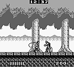Castlevania Adventure - Game Boy Screen