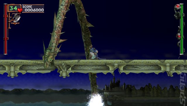 Castlevania: The Dracula X Chronicles - PSP Screen