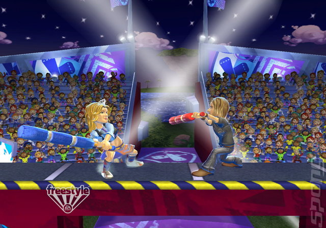 Celebrity Sports Showdown  - Wii Screen