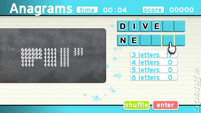 Challenge Me: Word Puzzles - Wii Screen