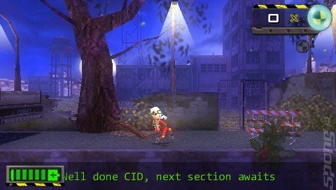 CID The Dummy - PSP Screen