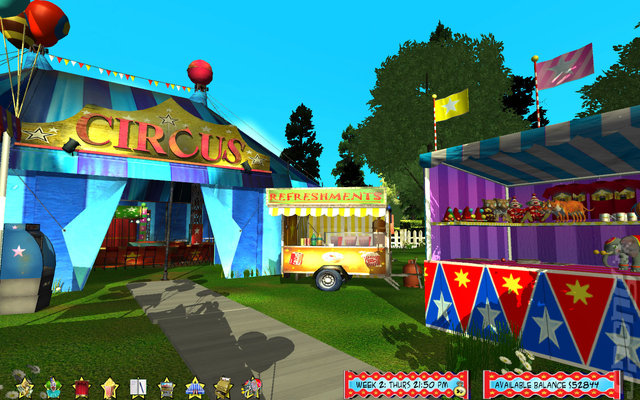 Circus World - PC Screen