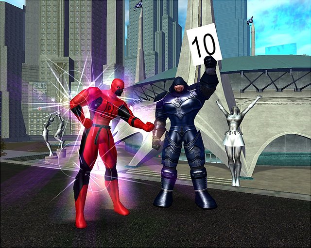 City of Heroes Issue 4: Colosseum - PC Screen