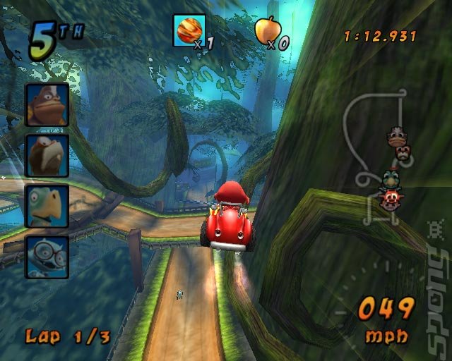 Cocoto Kart Racer  - PS2 Screen
