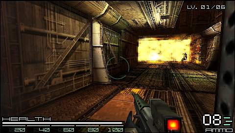 Coded Arms - PSP Screen
