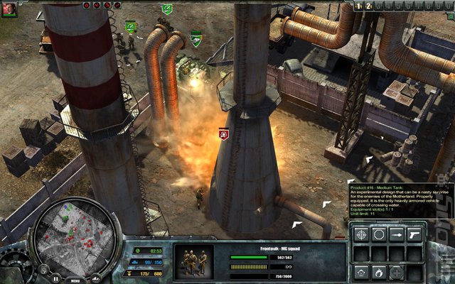 Codename Panzers: Cold War - PC Screen