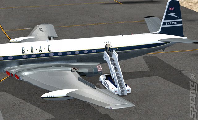 Comet Jetliner - PC Screen